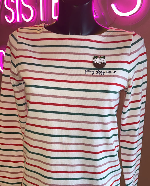 Joules Figgy Top - size 8