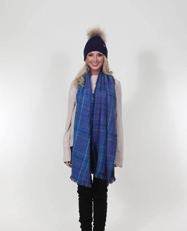 Katie Scarf Blue - MSC The Store